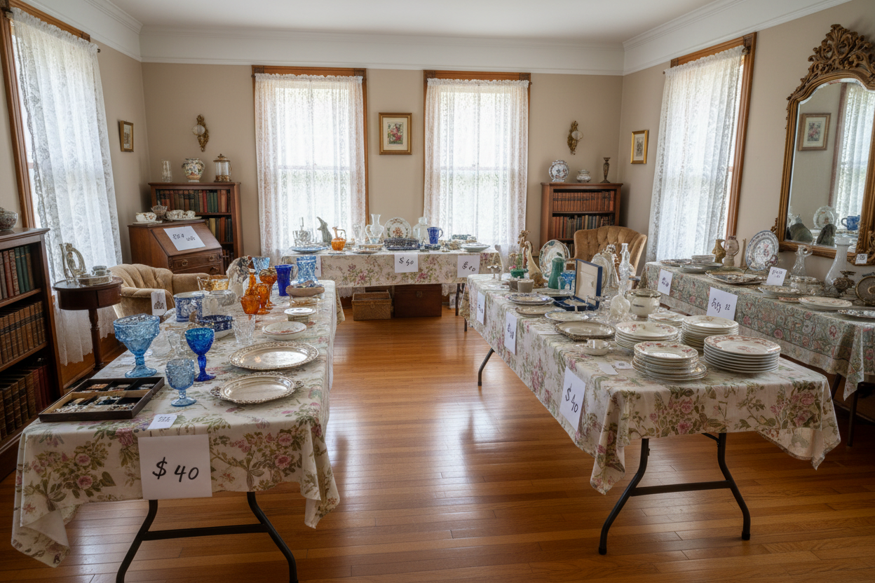 Estate Sales vs. Garage Sales: Why Estate Sales Get Better Prices