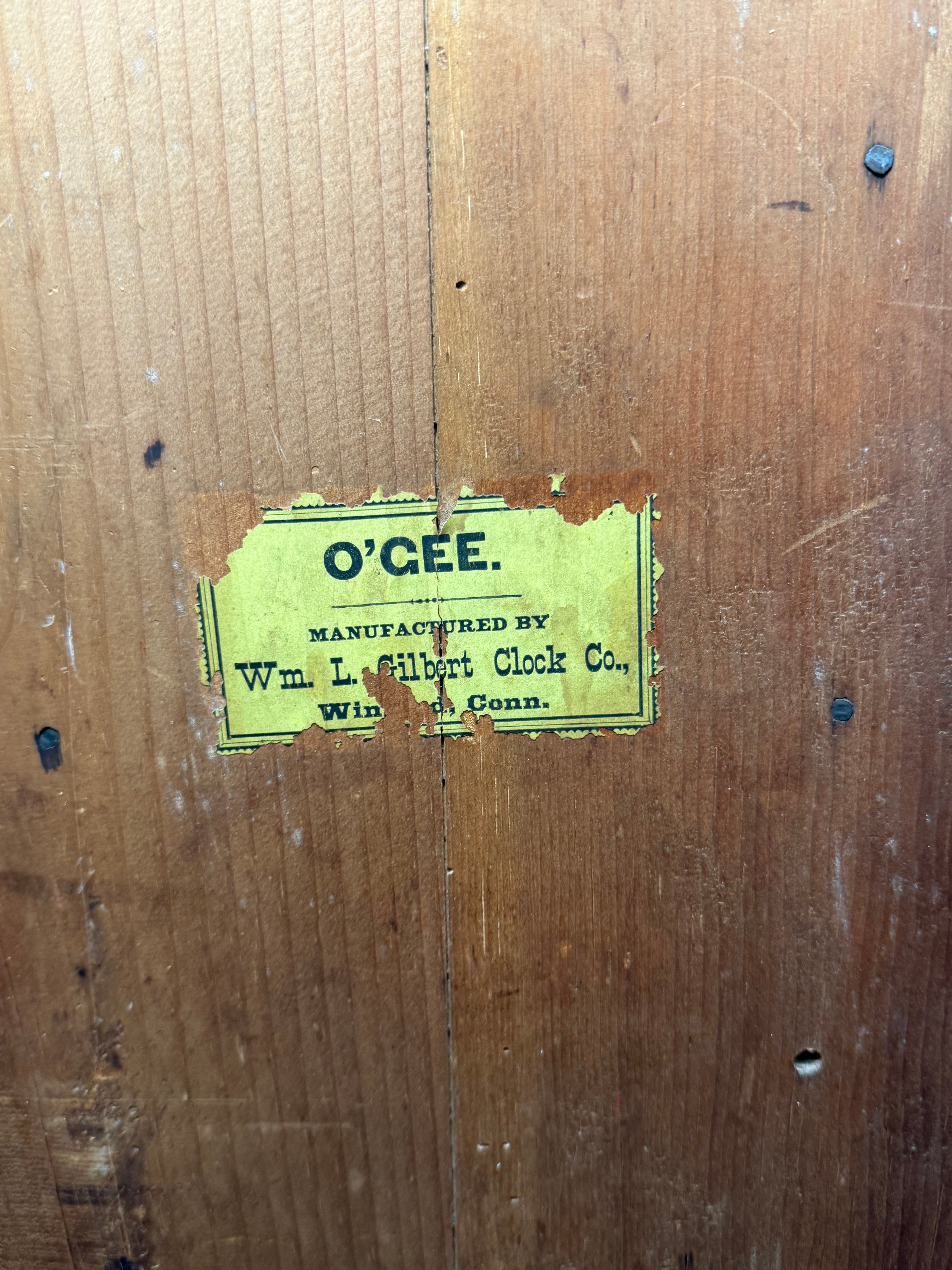 Antique Mantle Clock