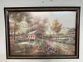 Razzberry Creek print by Carl Valente, 40.5 by 28.5 inches
