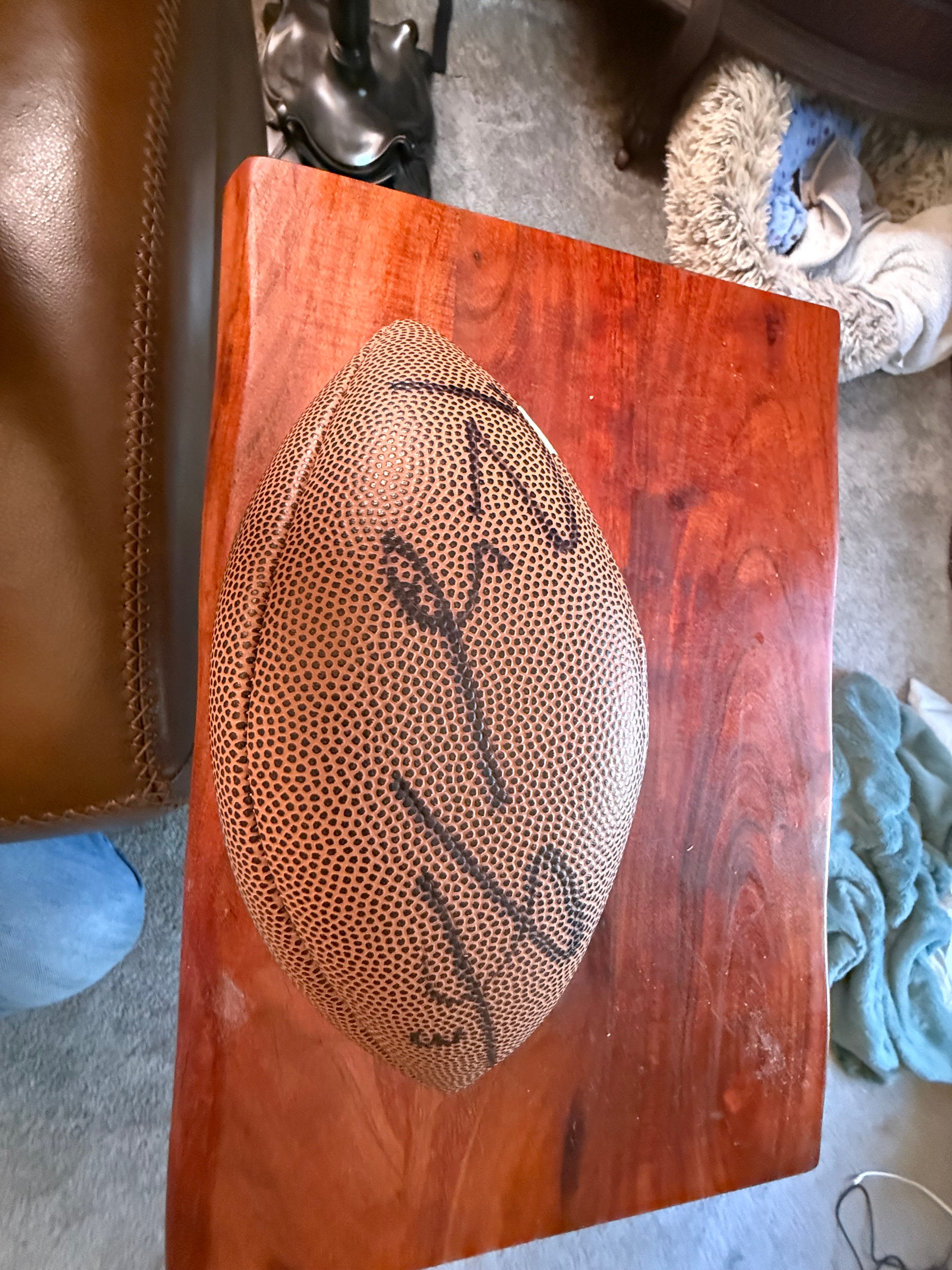Roquan Smith Rawlings Mini Autographed Football