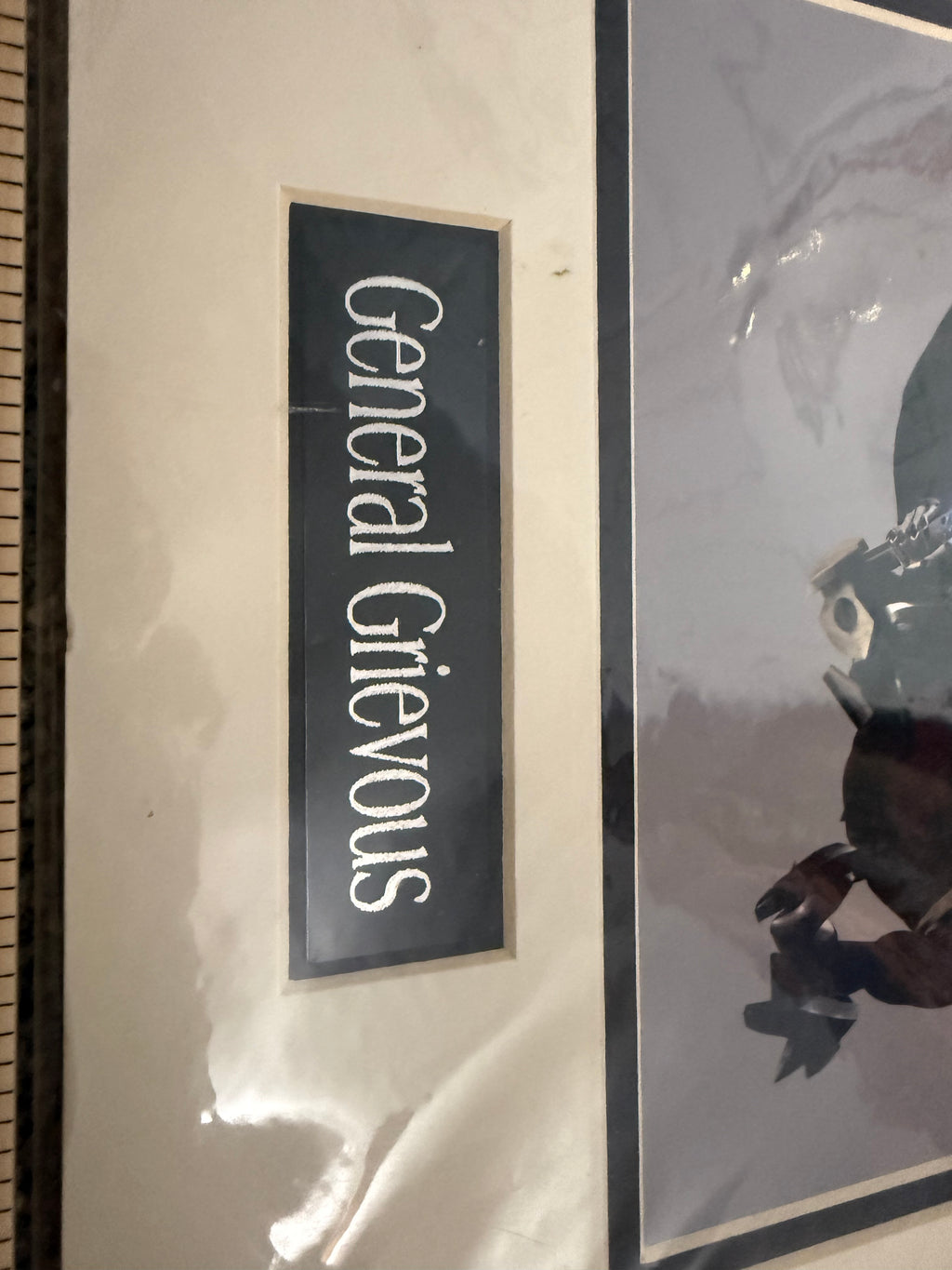 Star Wars General Grievous Matted Art
