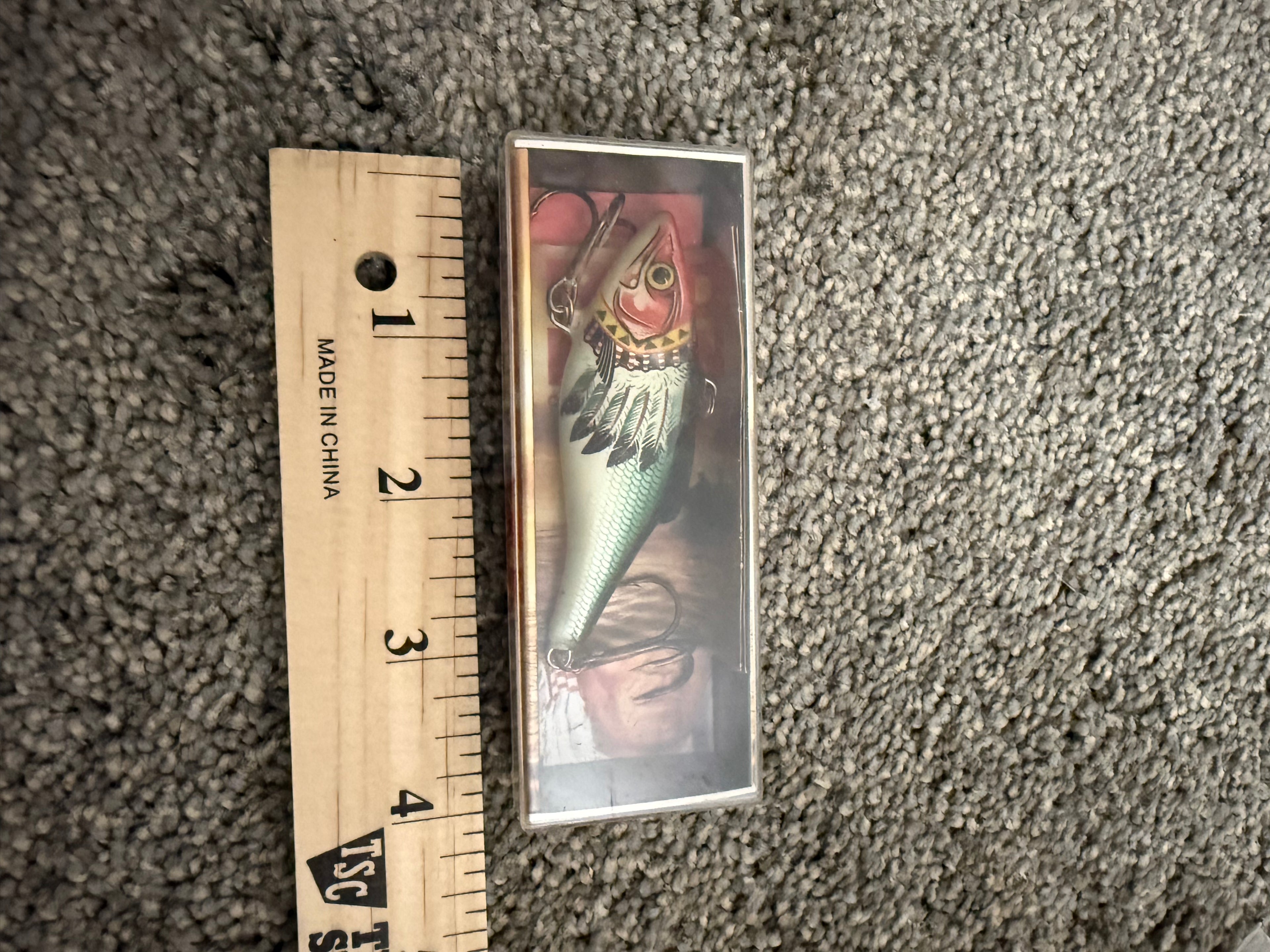 Rapala Red Man collectors edition fishing lure bundled with game