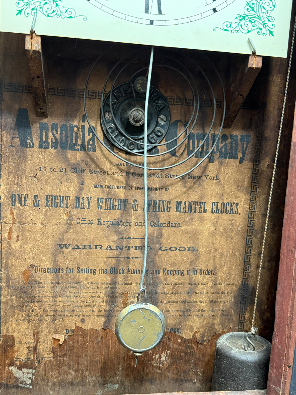 Antique Mantle Clock