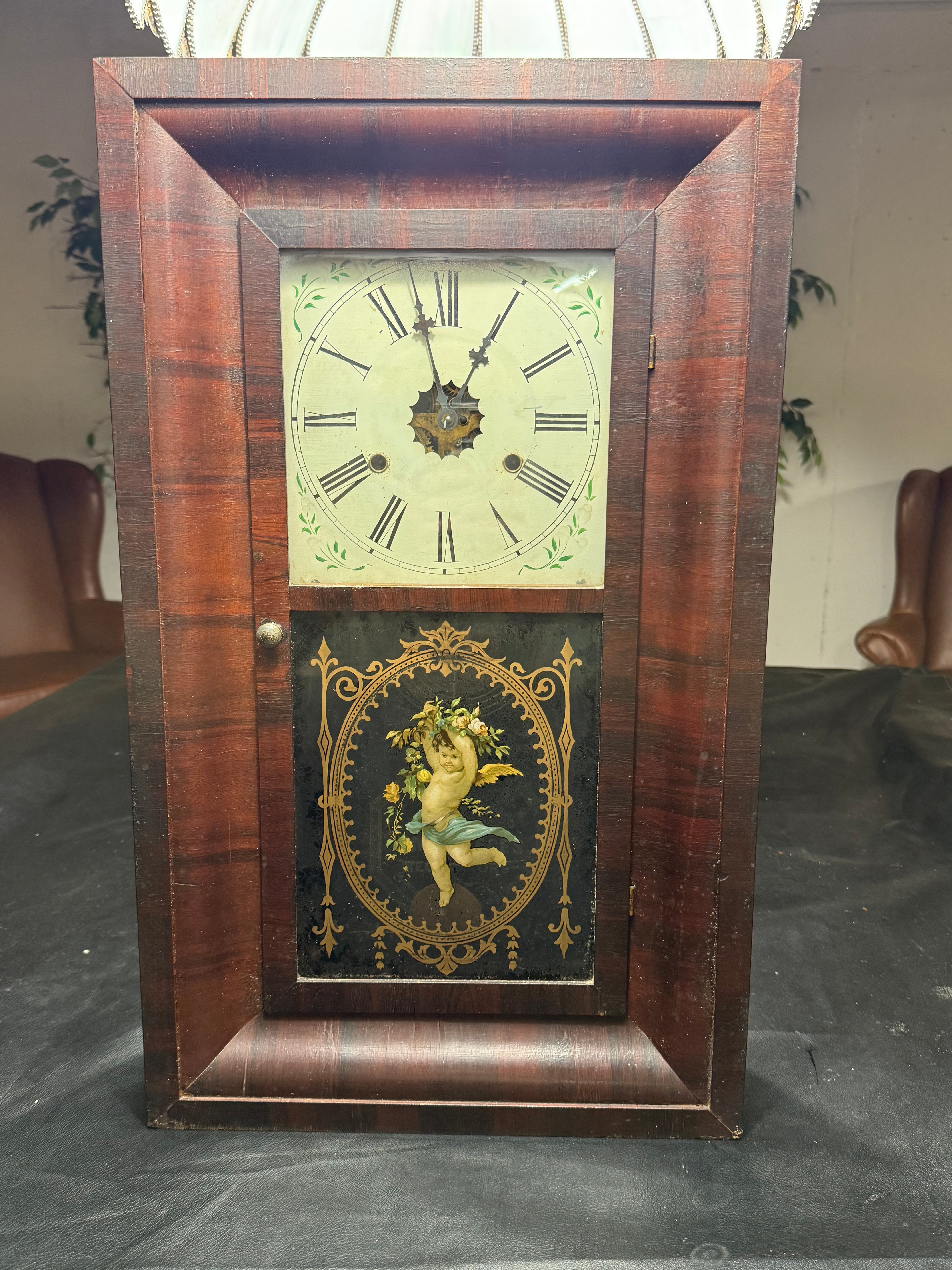 Antique WM L Gilbert Mantle Clock | Peach Pit Pickers