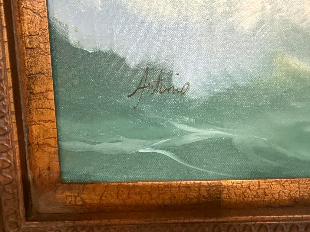 Ocean Waves oil painting