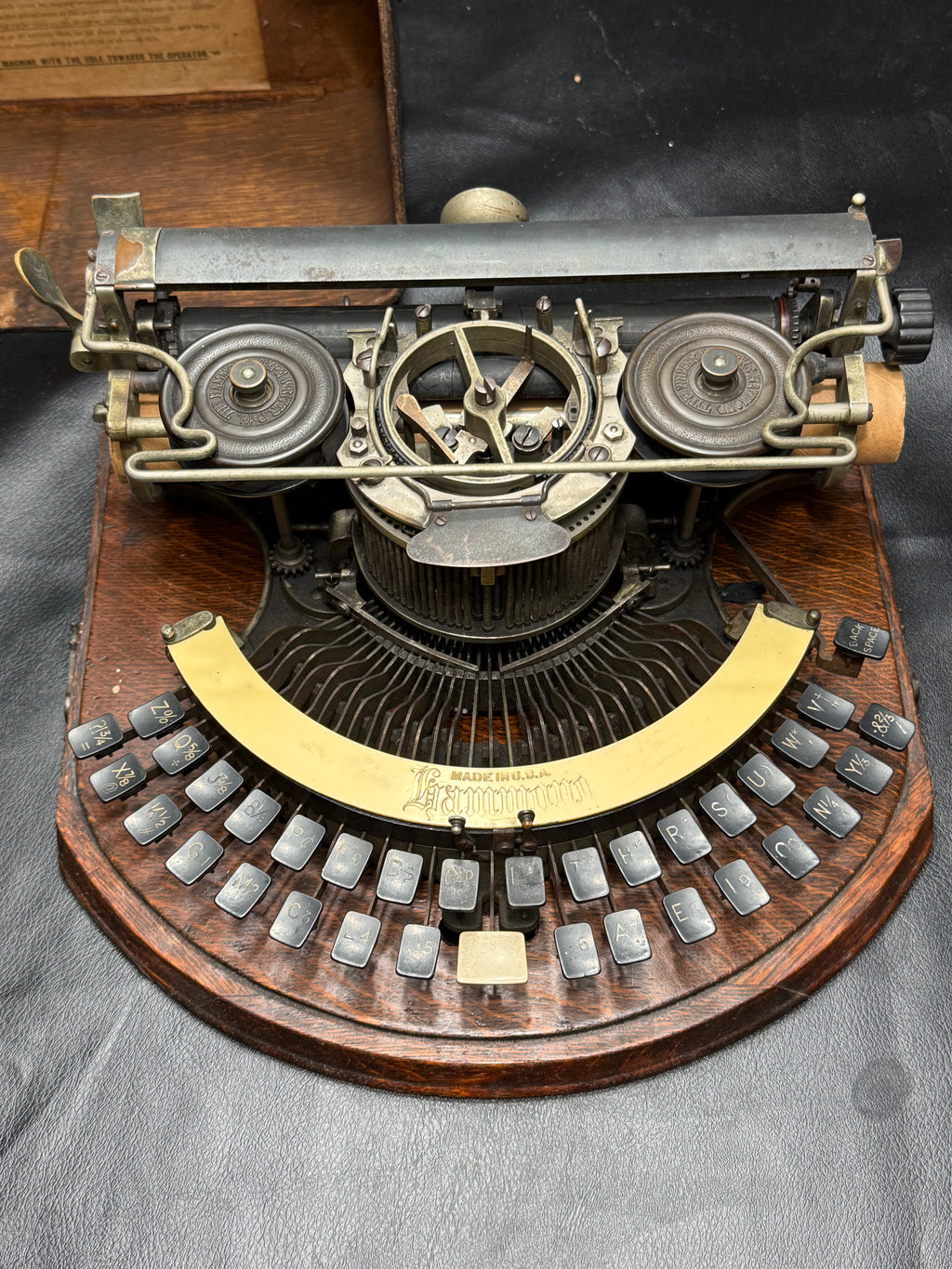 Early Hammond typewriter from 1890 to 1915
