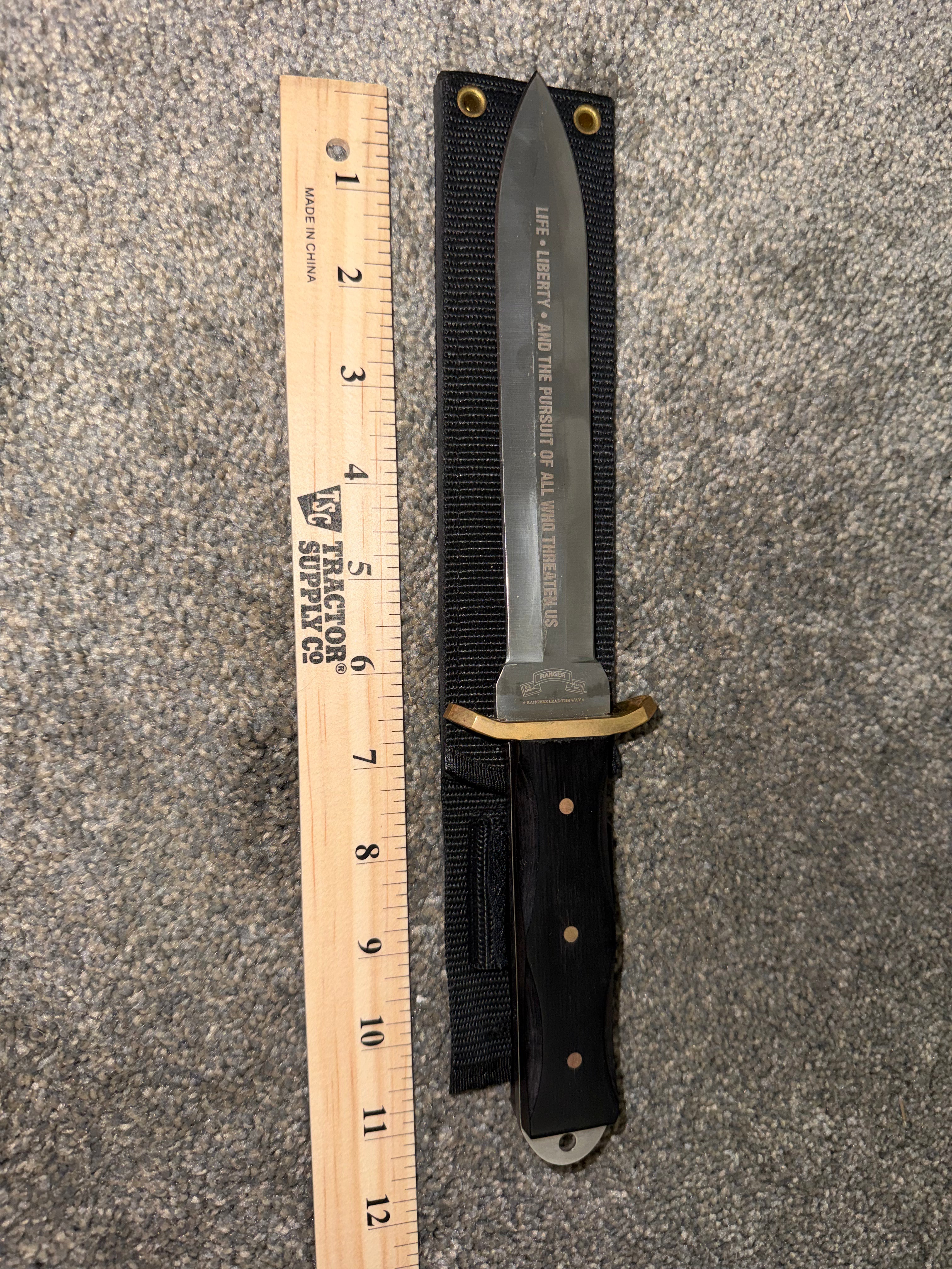 Commemorative Ranger Knife
